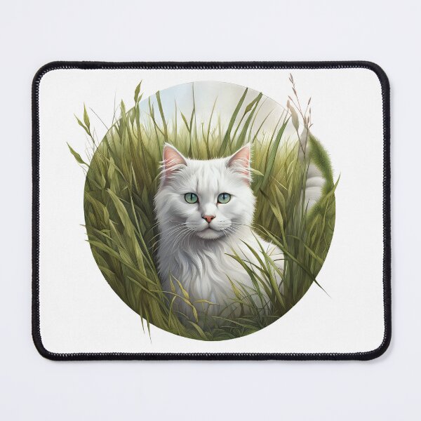 Item preview, Beautiful Turkish White Angora cat  designed and sold by Kaleddis.