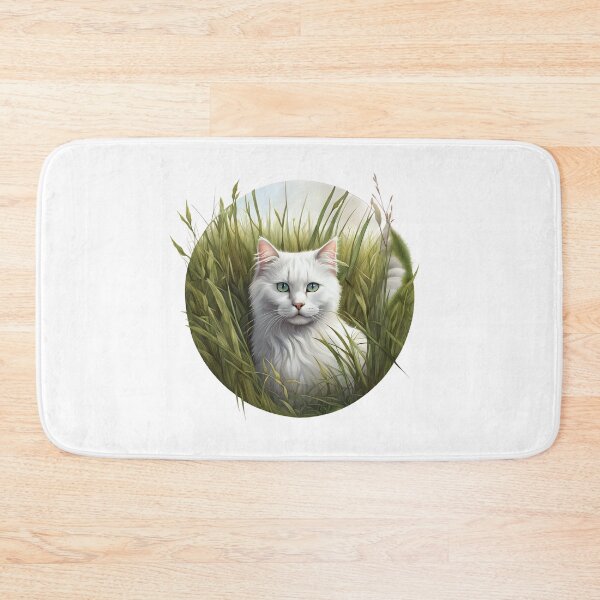 Item preview, Beautiful Turkish White Angora cat  designed and sold by Kaleddis.
