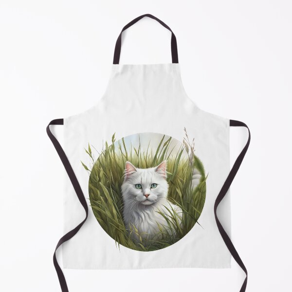 Item preview, Beautiful Turkish White Angora cat designed and sold by Kaleddis.