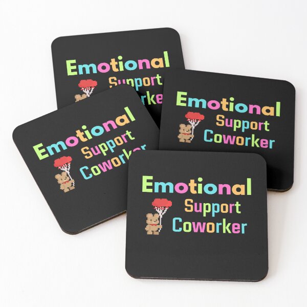 Item preview, Emotional Support Coworker  designed and sold by Ursa&Jo.