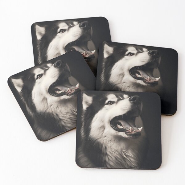Item preview, Cute alaskan malamute breed, wolf dog, largde husky dog breed designed and sold by NBSStore.
