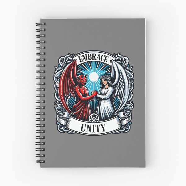 Item preview, Heavenly Harmony: Devil & Angel Celebrating Unity designed and sold by ShobulousStudio.