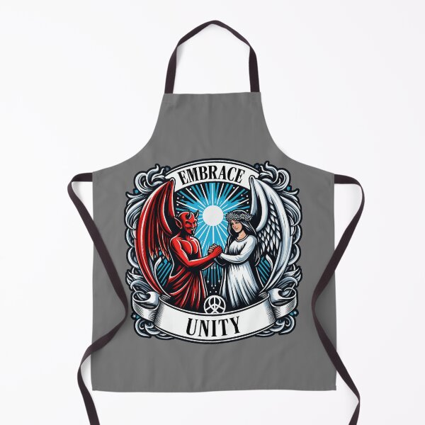 Item preview, Heavenly Harmony: Devil & Angel Celebrating Unity designed and sold by ShobulousStudio.