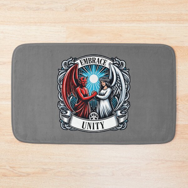 Item preview, Heavenly Harmony: Devil & Angel Celebrating Unity designed and sold by ShobulousStudio.