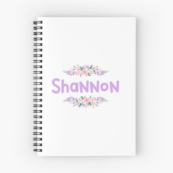 Item preview, Purple Flower Shannon Name Label designed and sold by NormadWorld.