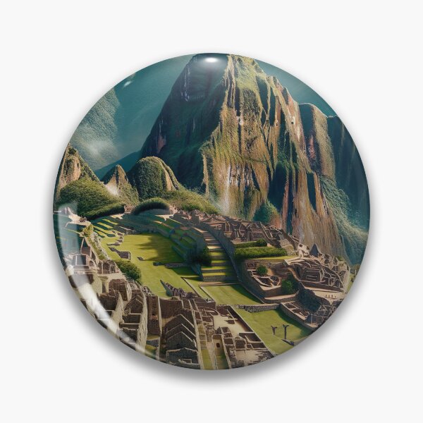Item preview, Machu Picchu Realistic Illustration designed and sold by unrealartwork.