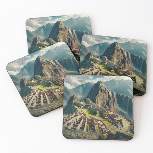 Item preview, Machu Picchu Realistic Illustration designed and sold by unrealartwork.