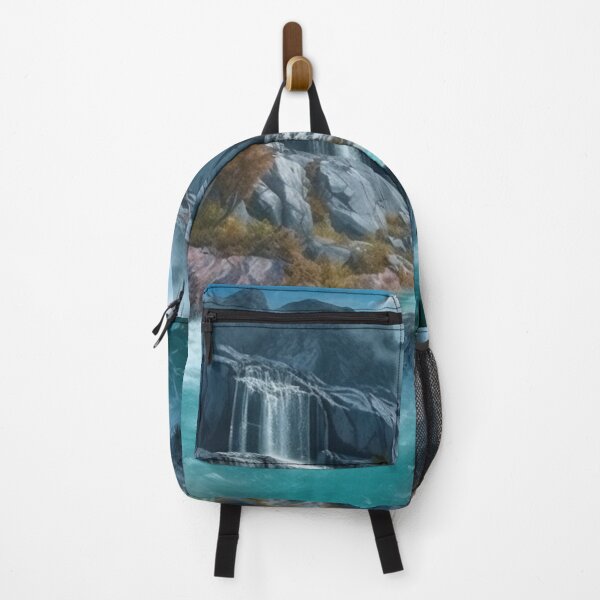 Item preview, Unique Artwork Amazing Landscapes Waterfalls Photorealistic Oil Painting A926-21 designed and sold by MPCFICTION.