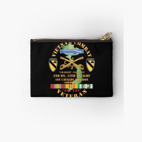 Item preview, Army - Vietnam Combat Cavalry Veteran w C Company 2nd Bn 12th Cav w CIB - 1st Cav Div X 300 designed and sold by Military Insignia Products.