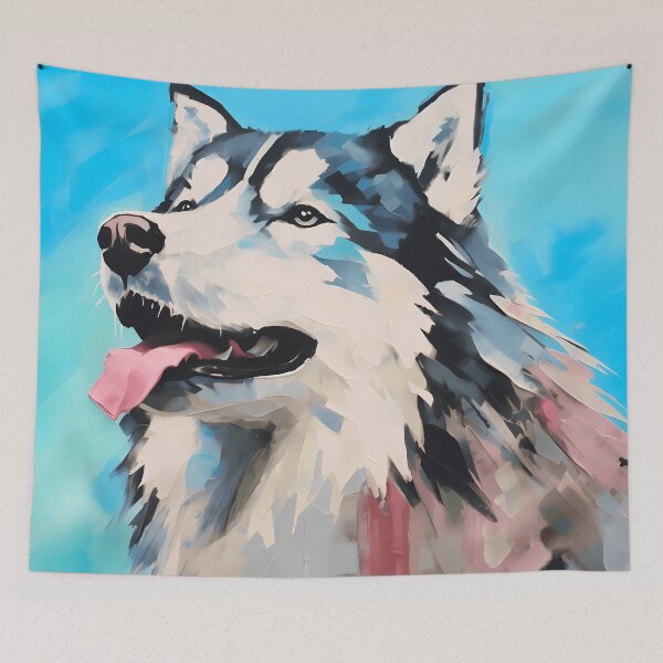 Item preview, Alaskan malamute breed, wolf dog, largde husky dog breed designed and sold by NBSStore.
