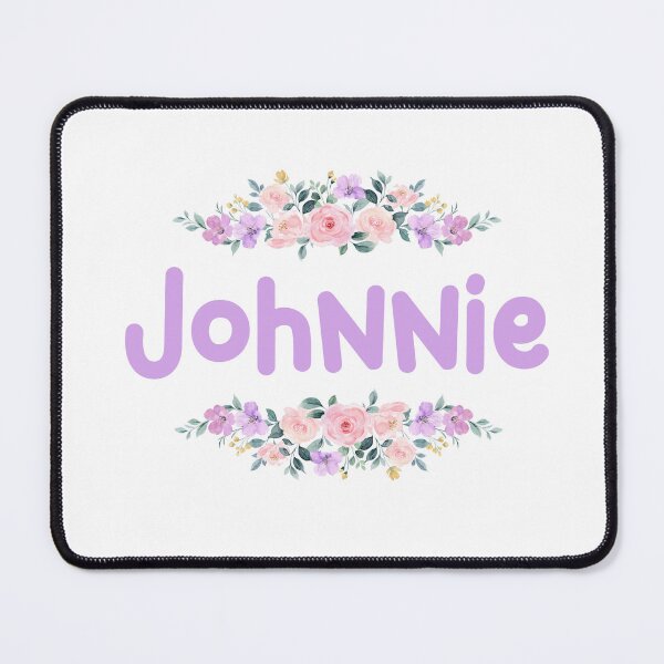 Item preview, Purple Flower Johnnie Name Label designed and sold by NormadWorld.