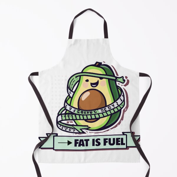 Item preview, Ketogenic Avocado - Fat is Fuel Comic Style Design designed and sold by NiftyWrx.