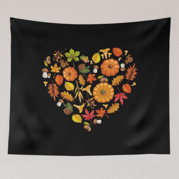 Item preview, Cottagecore Fall Graphic Tee, Floral Fall Tee designed and sold by chipmuckdesignn.