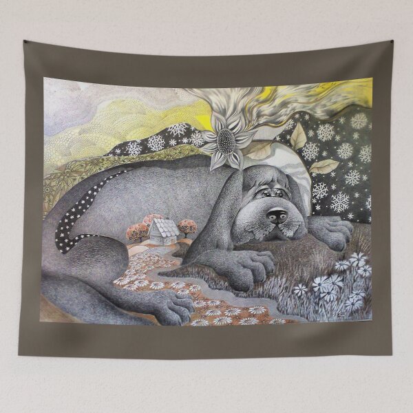 Item preview, Friendship. Dog and house designed and sold by Baltuka.