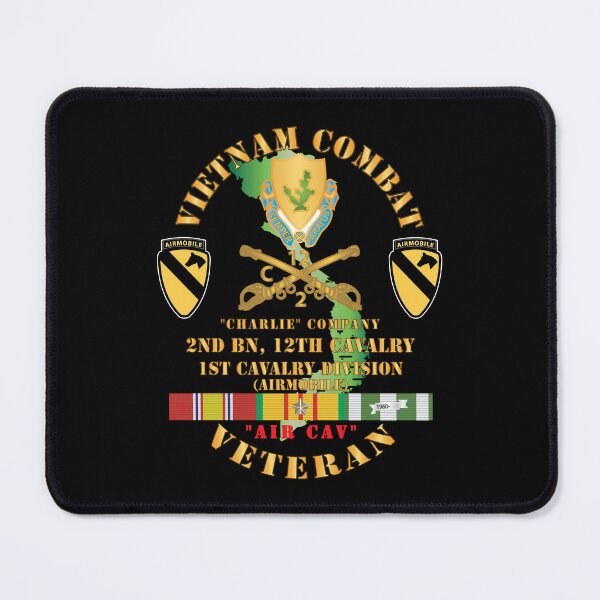 Item preview, Army - Vietnam Combat Cavalry Veteran w C Company 2nd Bn 12th Cav DUI - 1st Cav Div X 300 designed and sold by Military Insignia Products.