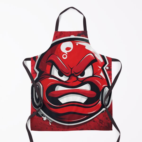 Item preview, Angry Red Emoji designed and sold by HarmonyGuitars.