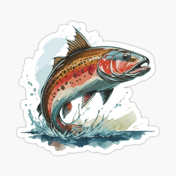 Fishing stickers are jumping out of the water and into your hands! –  Zapheads