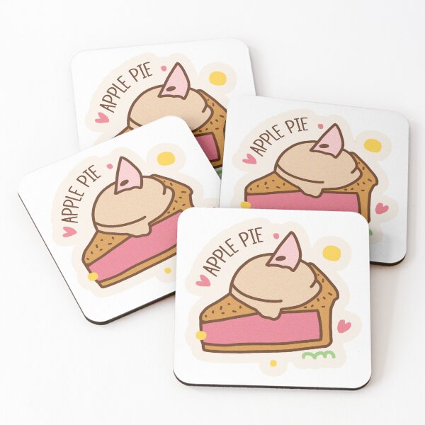 Item preview, Apple pie illustration cute  designed and sold by vitoriamass.