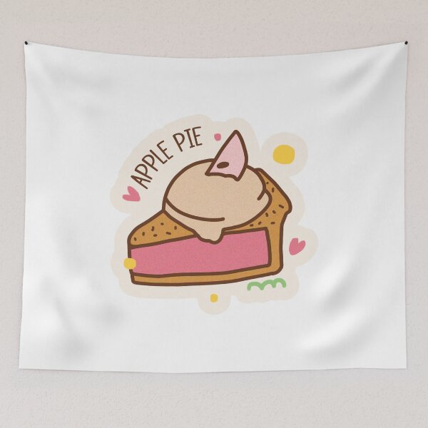 Item preview, Apple pie illustration cute  designed and sold by vitoriamass.