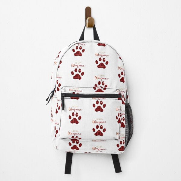 Item preview, Santa  paws. Merry Woofmas. Paws prints dog. Love dogs designed and sold by Anastasiia Yurevych.