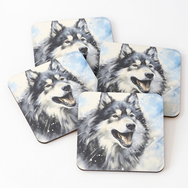 Item preview, Alaskan malamute breed, wolf dog, largde husky dog breed designed and sold by NBSStore.