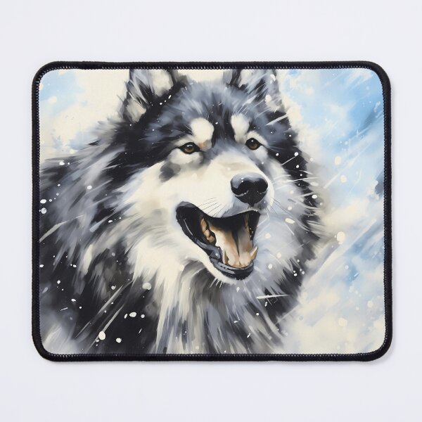 Item preview, Alaskan malamute breed, wolf dog, largde husky dog breed designed and sold by NBSStore.