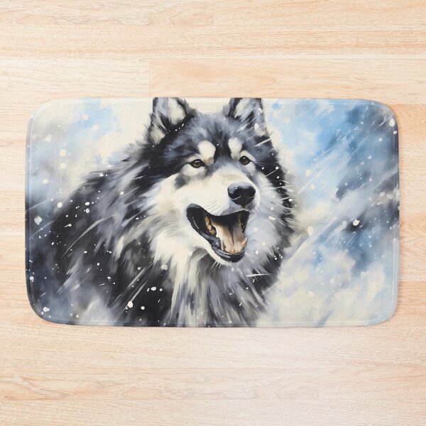 Item preview, Alaskan malamute breed, wolf dog, largde husky dog breed designed and sold by NBSStore.