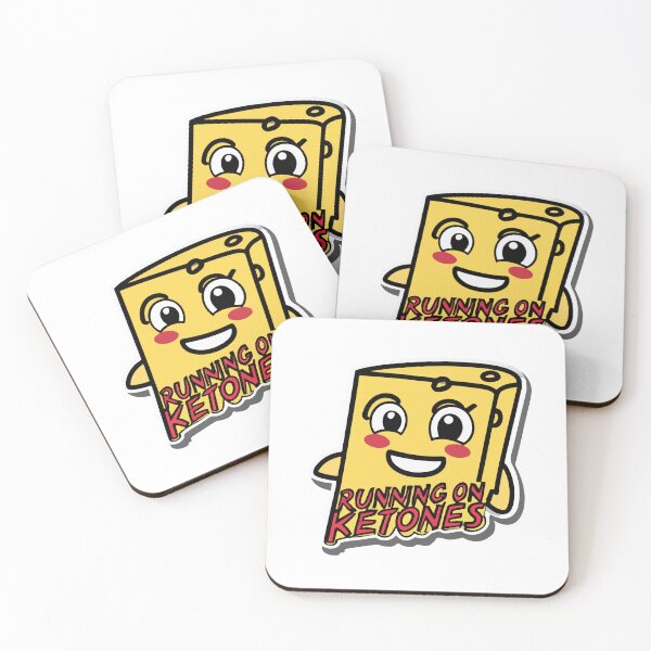 Item preview, Running on Ketones - Cheesy Fitness Motivation designed and sold by NiftyWrx.
