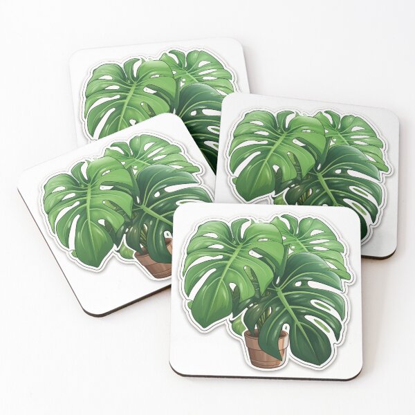 Item preview, Monstera plant flower art  designed and sold by holo 2000.