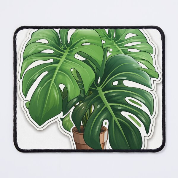 Item preview, Monstera plant flower art designed and sold by holo 2000.