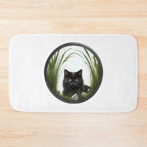 Item preview, Beautiful Turkish Black Angora cat  designed and sold by Kaleddis.