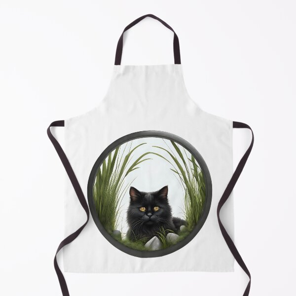 Item preview, Beautiful Turkish Black Angora cat designed and sold by Kaleddis.