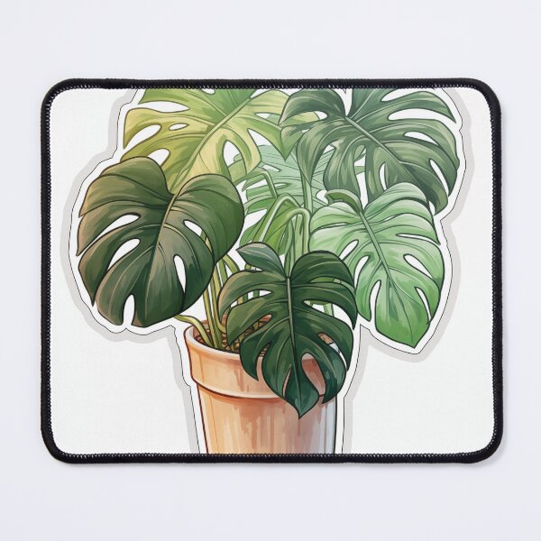 Item preview, Monstera plant flower art designed and sold by holo 2000.