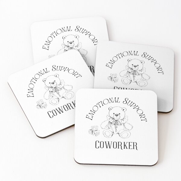 Item preview, Emotional Support Coworker designed and sold by Ursa&Jo.