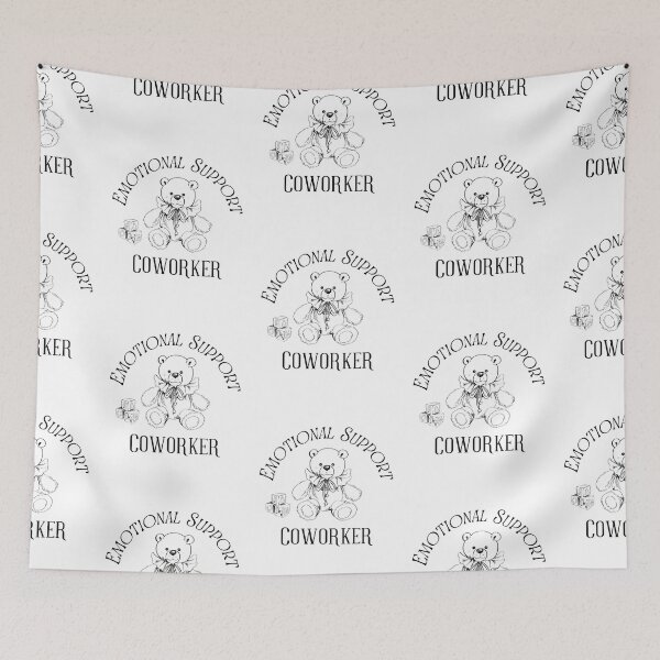 Item preview, Emotional Support Coworker designed and sold by Steelladys.
