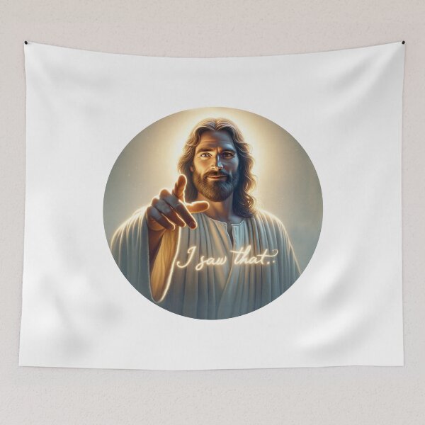Item preview, Jesus saw that meme designed and sold by Alphaproject.