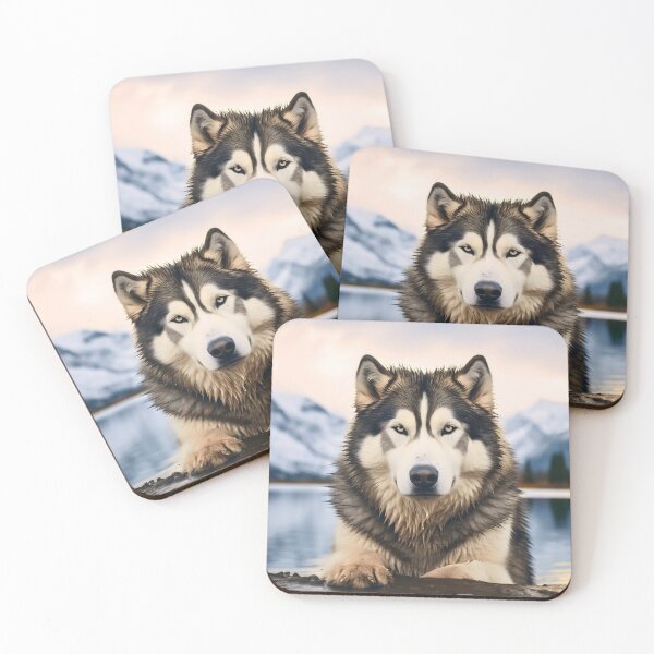 Item preview, Alaskan malamute breed, wolf dog, largde husky dog breed designed and sold by NBSStore.