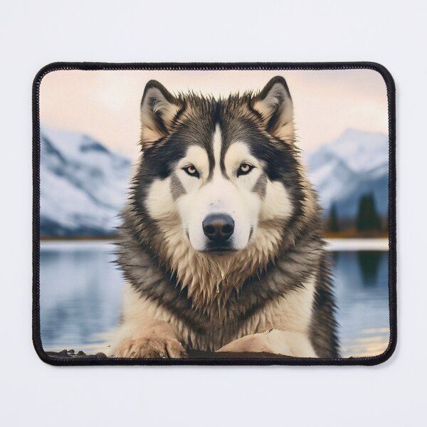 Item preview, Alaskan malamute breed, wolf dog, largde husky dog breed designed and sold by NBSStore.