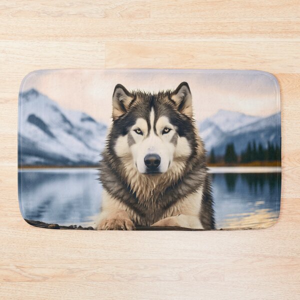 Item preview, Alaskan malamute breed, wolf dog, largde husky dog breed designed and sold by NBSStore.