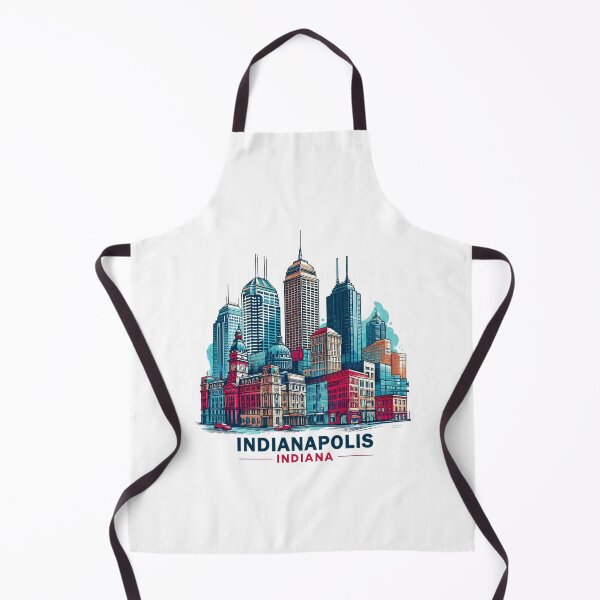 Item preview, Copy of INDIANAPOLIS INDIANA Watercolor Illustration designed and sold by PaintMeWorld.