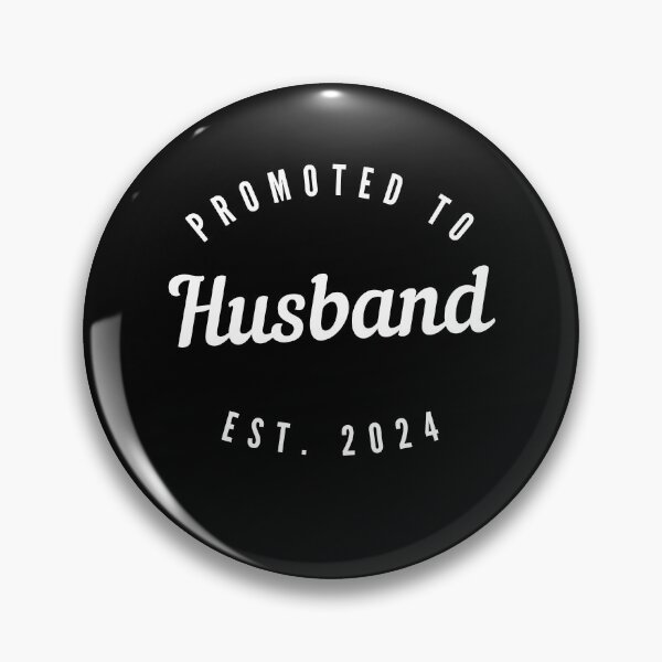 Item preview, Promoted To Husband Est 2024 designed and sold by Arinassart.