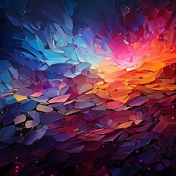 Artwork thumbnail, Prism Pattern by RaveAnimals