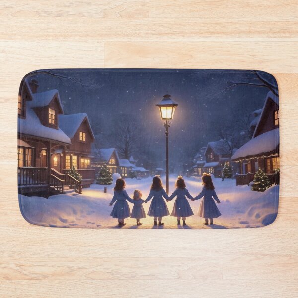 Item preview, Happy little village children designed and sold by M-Y-A-R-T-.