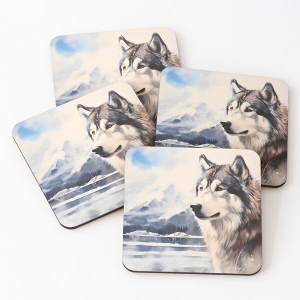 Item preview, Alaskan malamute, wolf dog, largde husky breed designed and sold by NBSStore.