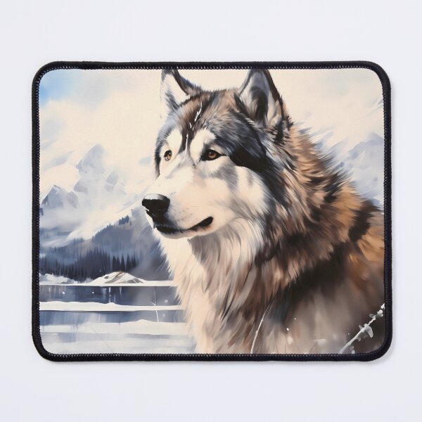 Item preview, Alaskan malamute, wolf dog, largde husky breed designed and sold by NBSStore.