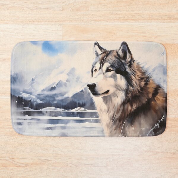 Item preview, Alaskan malamute, wolf dog, largde husky breed designed and sold by NBSStore.