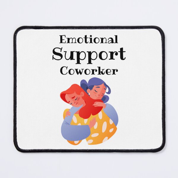 Item preview, Emotional Support Coworker designed and sold by Ursa&Jo.