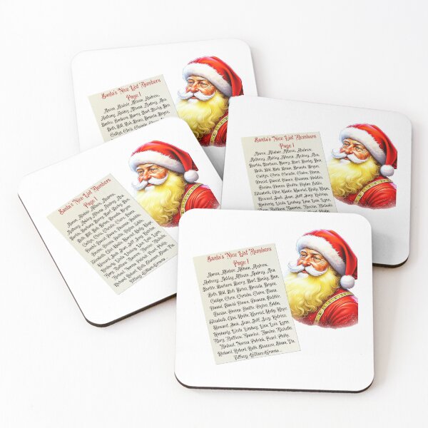 Item preview, Santa's Nice List Members designed and sold by Danasfamstore.
