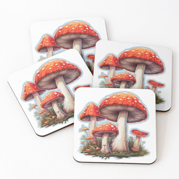 Item preview, Mushroom art doing their own thing designed and sold by holo 2000.