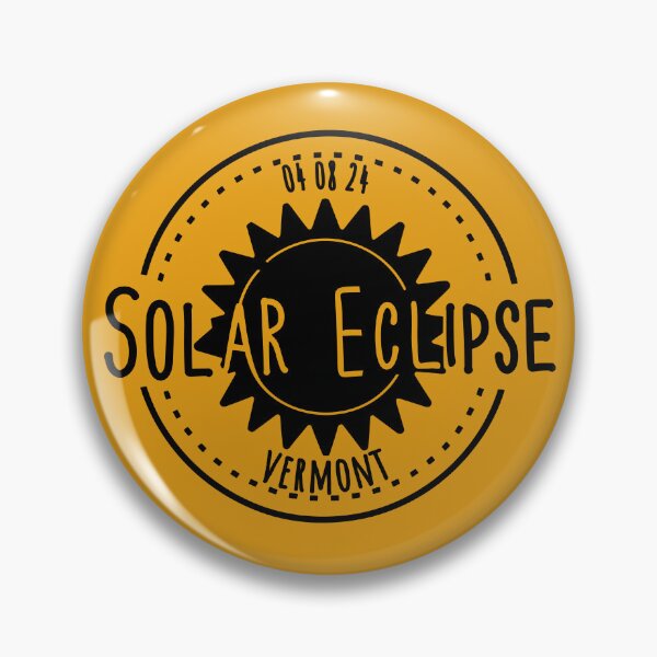 Item preview, Vermont 040824 Total Solar Eclipse 2024 designed and sold by EmeraldeaArt.